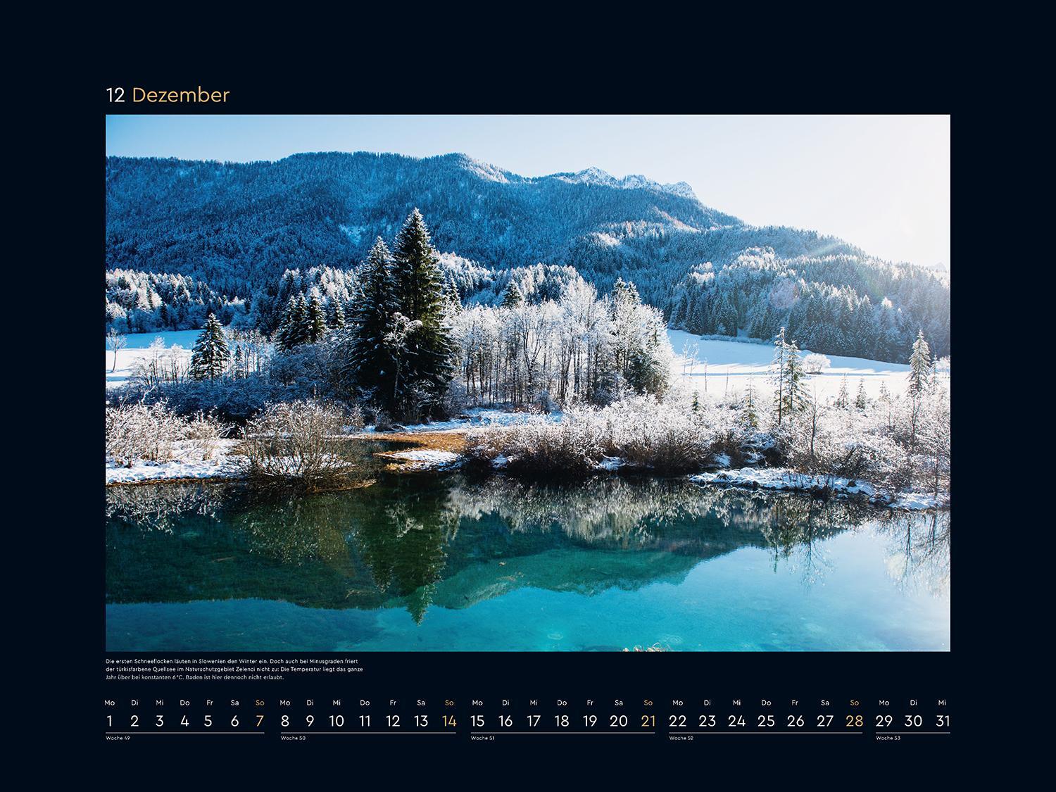 Bild: 9783965913394 | Farben der Erde Europa - KUNTH Wandkalender 2025 | Kalender | 14 S.