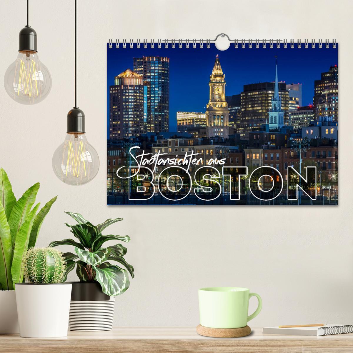 Bild: 9783435371389 | Stadtansichten aus Boston (Wandkalender 2025 DIN A4 quer), CALVENDO...