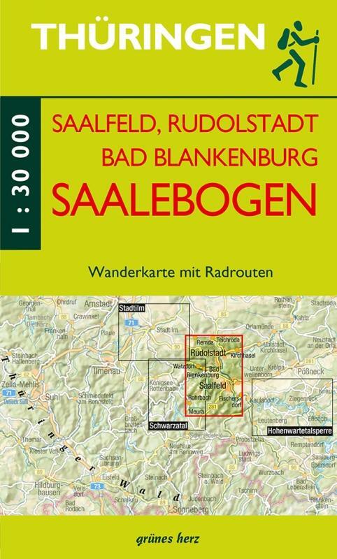 Cover: 9783866363267 | Saalfeld, Rudolstadt, Bad Blankenburg am Saalebogen 1 : 30 000...