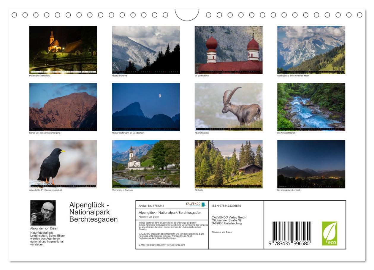 Bild: 9783435396580 | Alpenglück - Nationalpark Berchtesgaden (Wandkalender 2025 DIN A4...