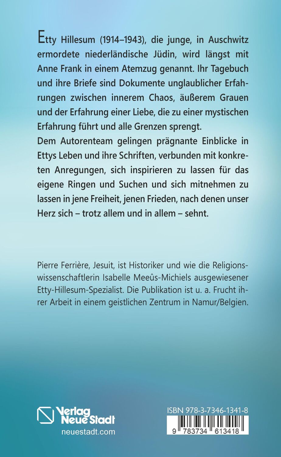 Rückseite: 9783734613418 | Doch, es gibt eine andere Wirklichkeit | Meditieren mit Etty Hillesum