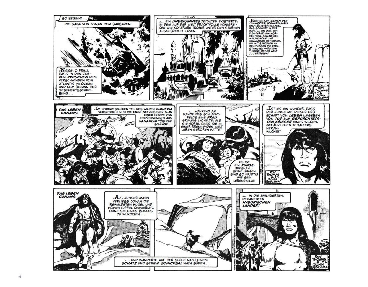 Bild: 9783741625572 | Conan Newspaper Comics Collection | Bd. 1: 1978-1979 | Thomas (u. a.)