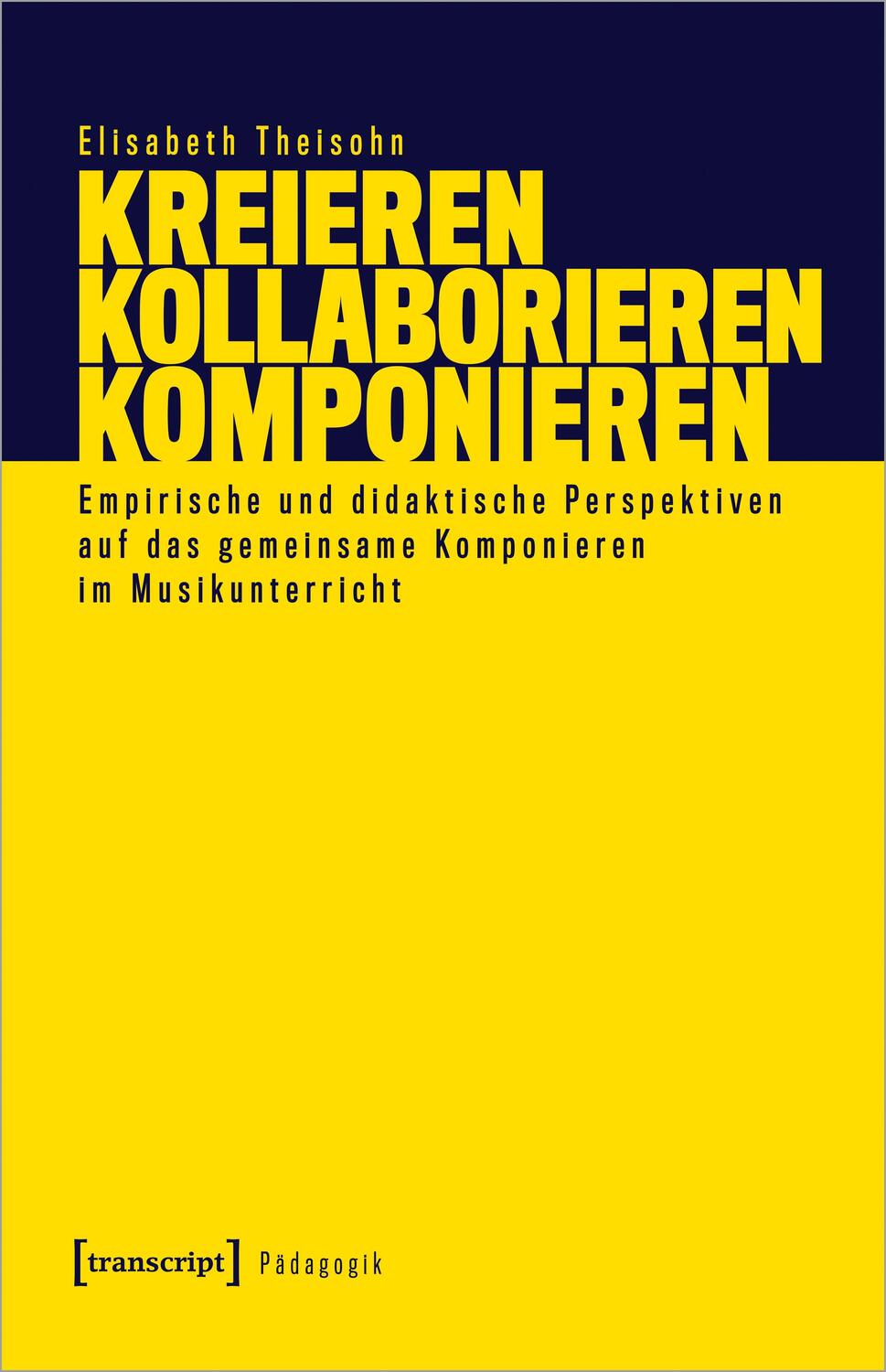 Cover: 9783837663815 | Kreieren - Kollaborieren - Komponieren | Elisabeth Theisohn | Buch