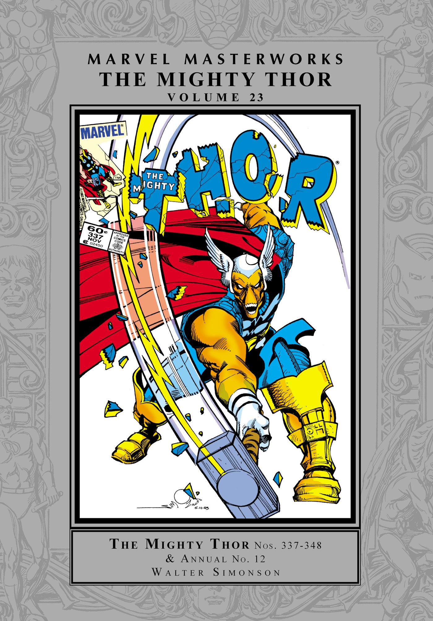 Cover: 9781302955557 | Marvel Masterworks: The Mighty Thor Vol. 23 | Walt Simonson (u. a.)