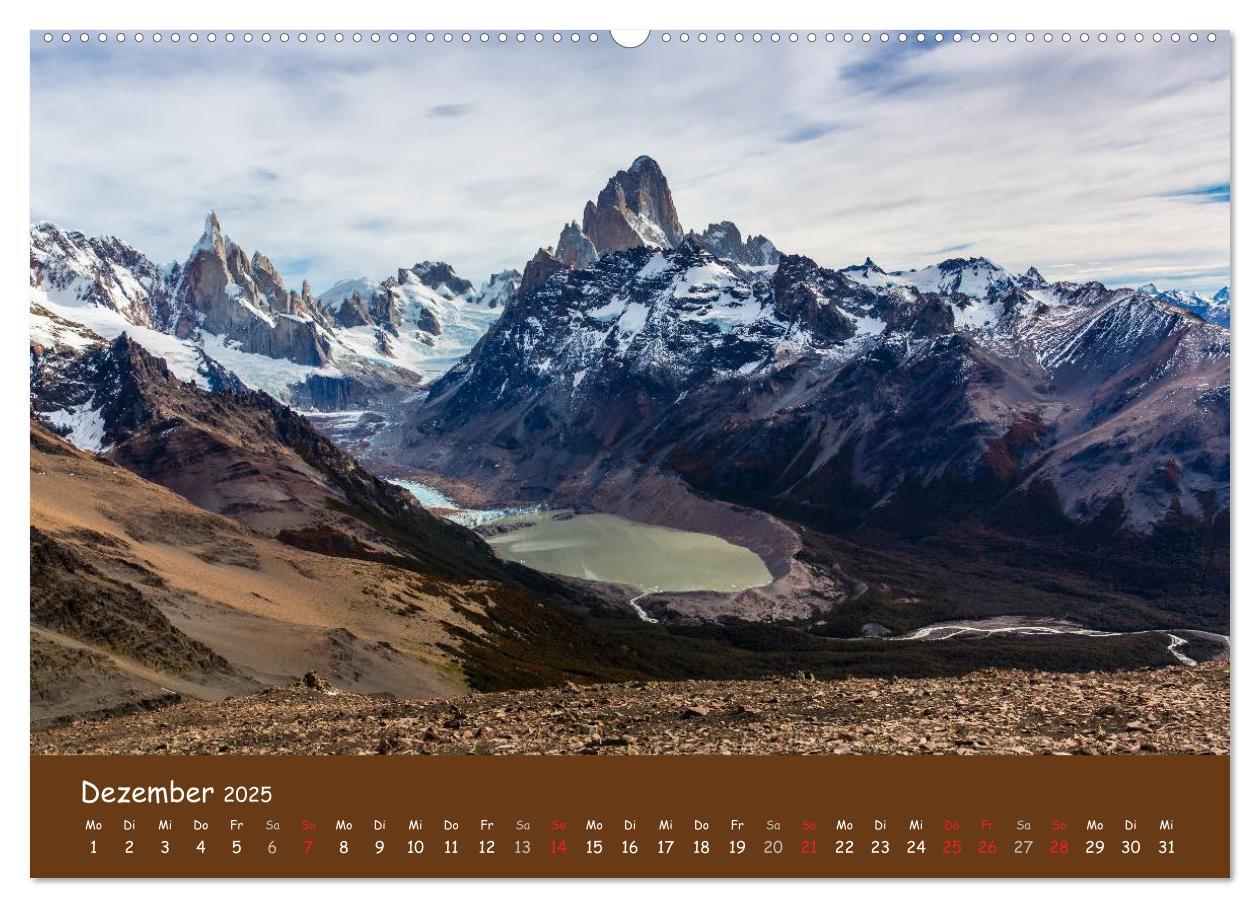 Bild: 9783435594382 | Patagonien 2025 - Traumziel in den Anden (Wandkalender 2025 DIN A2...