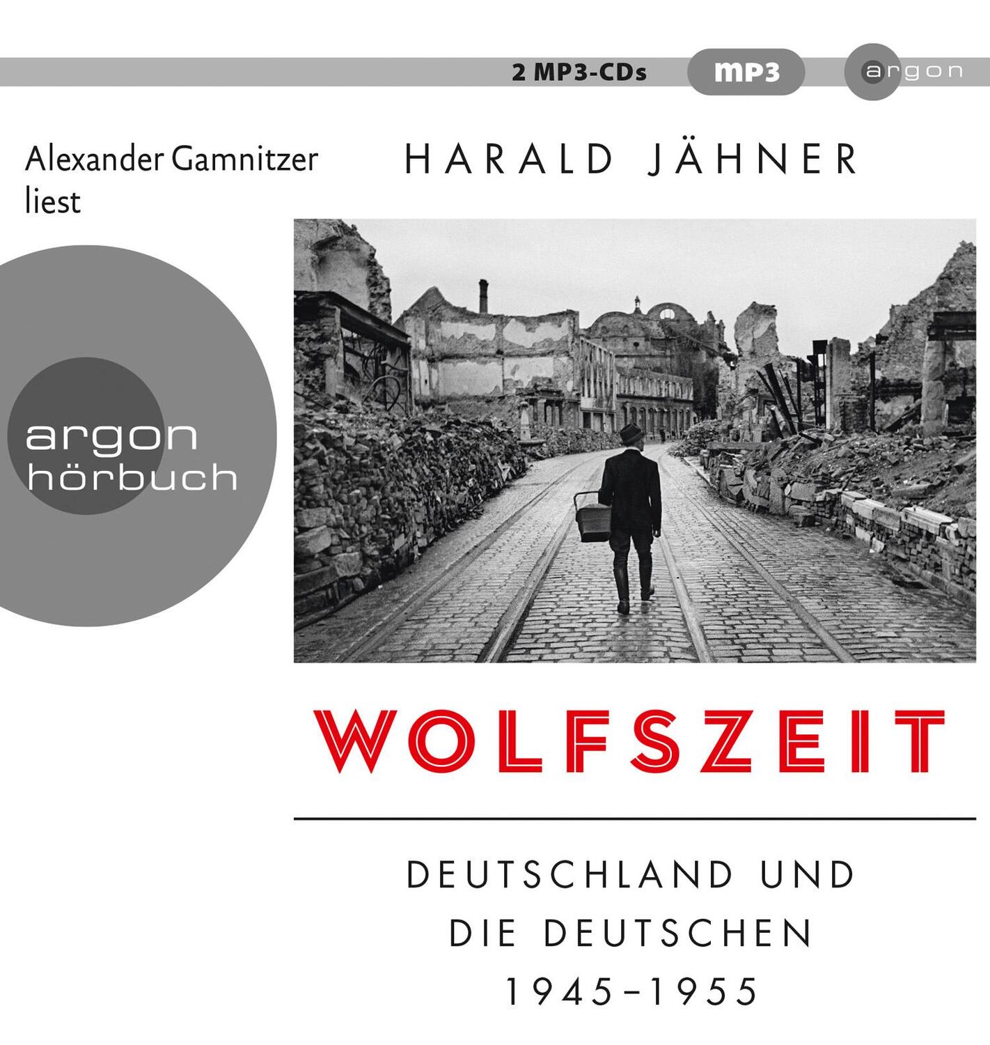 Cover: 9783839818060 | Wolfszeit | Deutschland und die Deutschen 1945-1955 | Harald Jähner