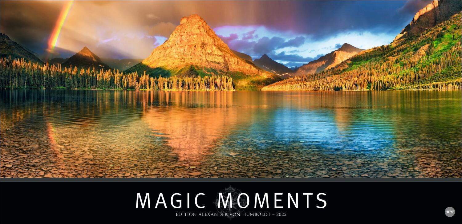 Cover: 9783756404568 | Magic Moments Panoramakalender 2025 | Harenberg | Kalender | 14 S.