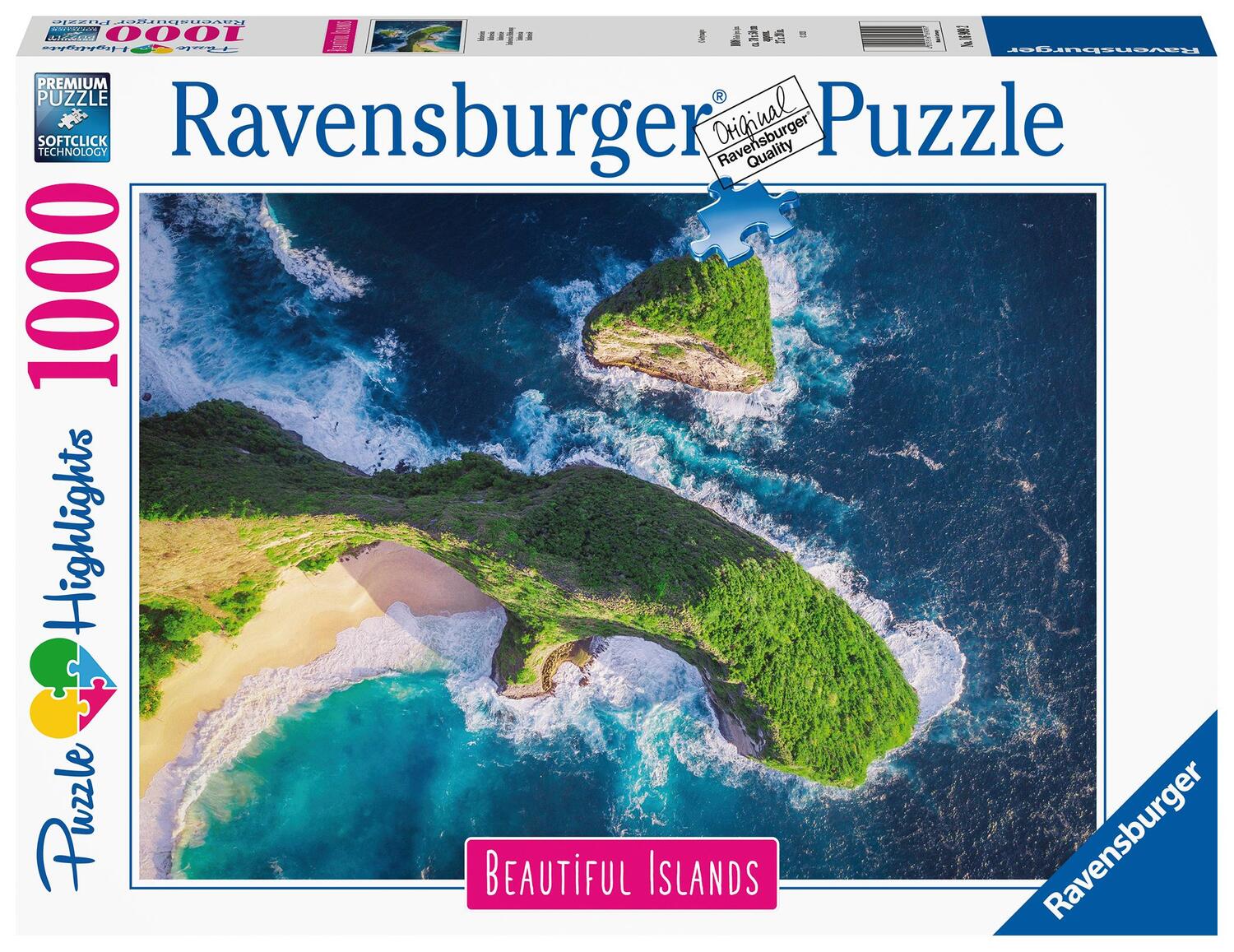 Cover: 4005556169092 | Ravensburger Puzzle Beautiful Islands 16909 - Indonesien¿ - 1000...