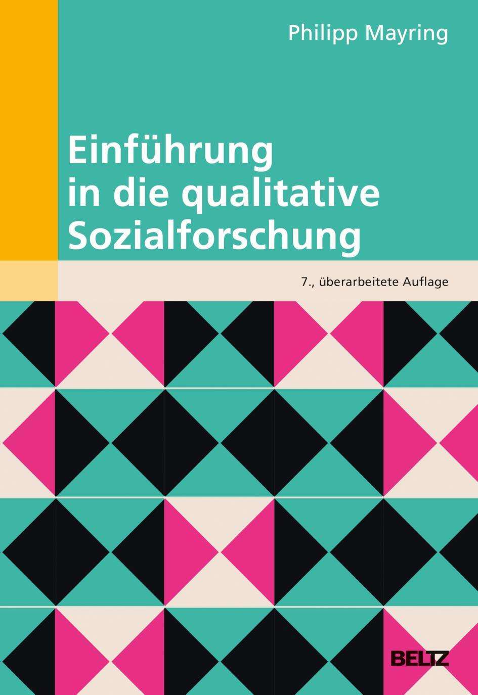 Cover: 9783407296016 | Einführung in die qualitative Sozialforschung | Philipp Mayring | Buch