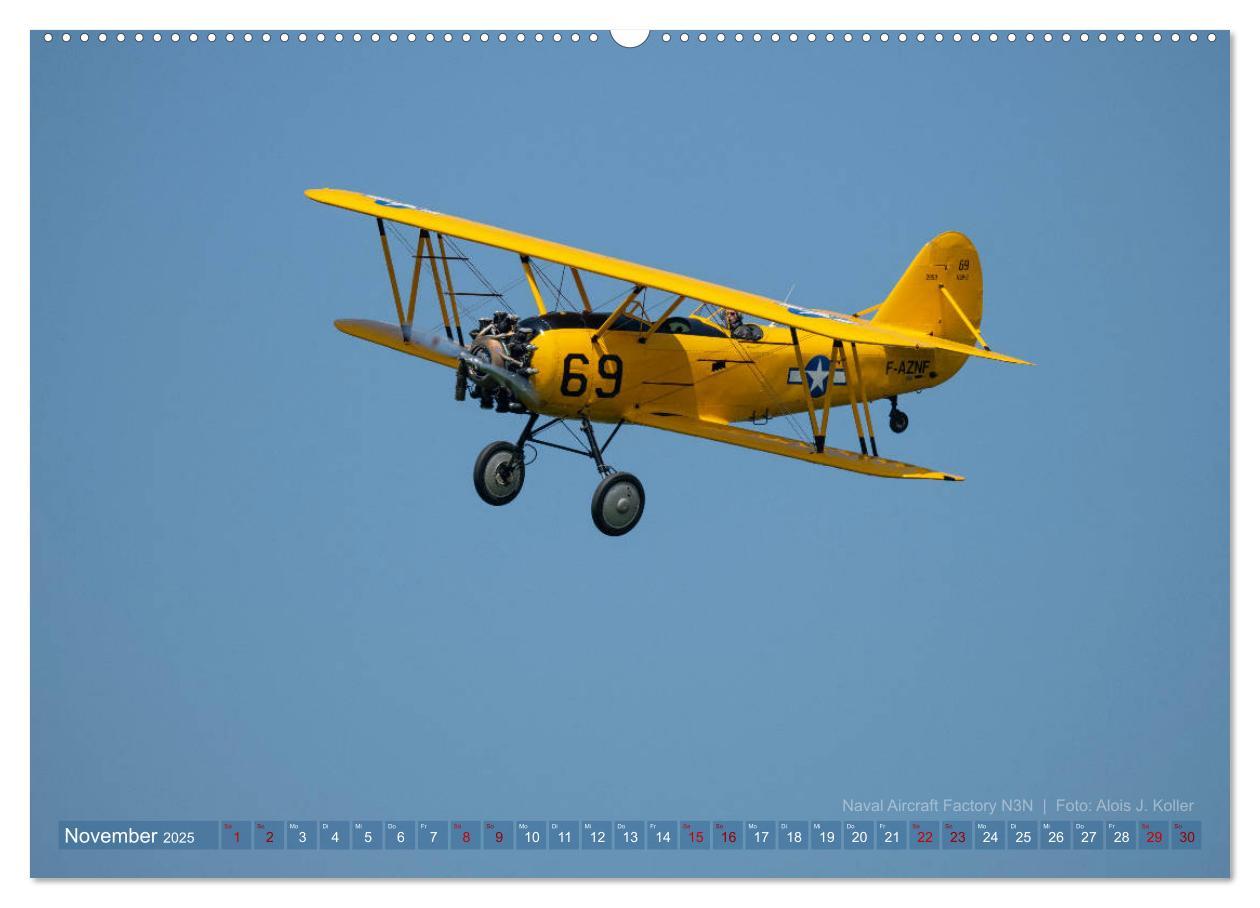 Bild: 9783435423903 | Historische Propellerflugzeuge 2025 (Wandkalender 2025 DIN A2...