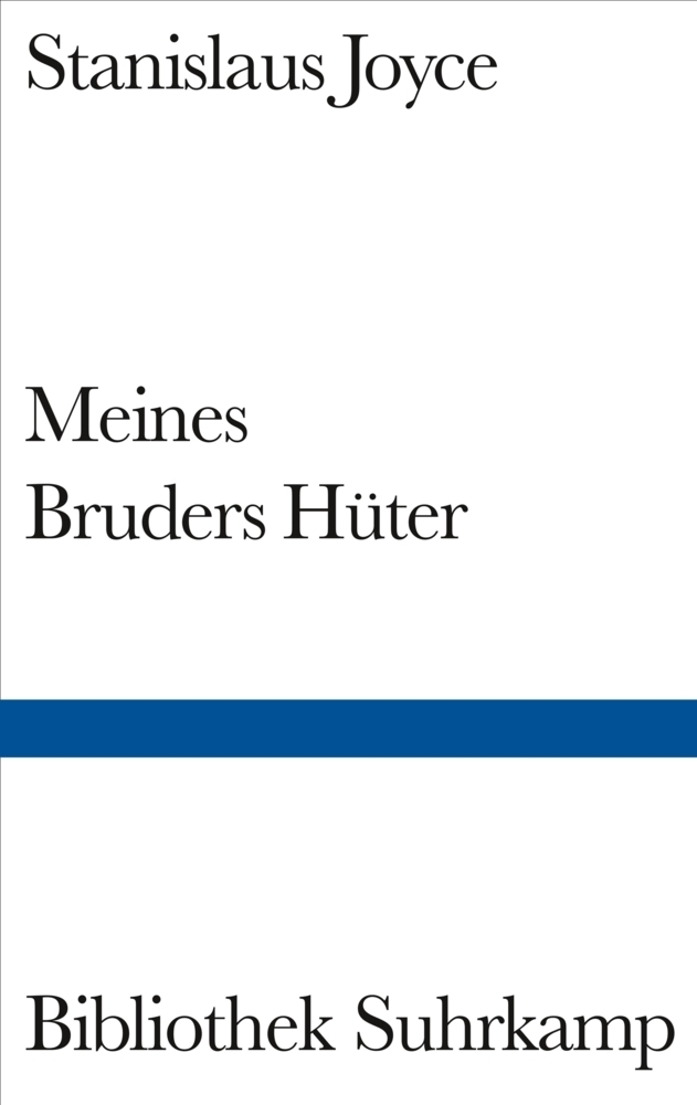 Cover: 9783518223758 | Meines Bruders Hüter | Stanislaus Joyce | Buch | Suhrkamp