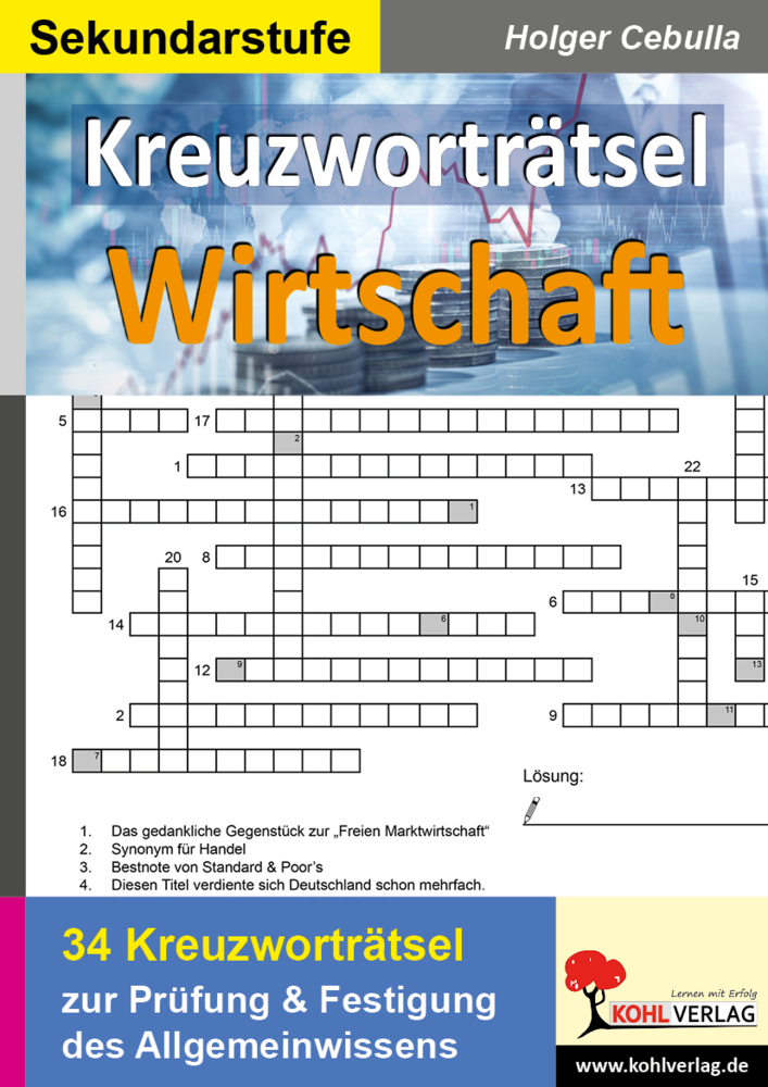 Cover: 9783966242691 | Kreuzworträtsel Wirtschaft | Holger Cebulla | Taschenbuch | 84 S.