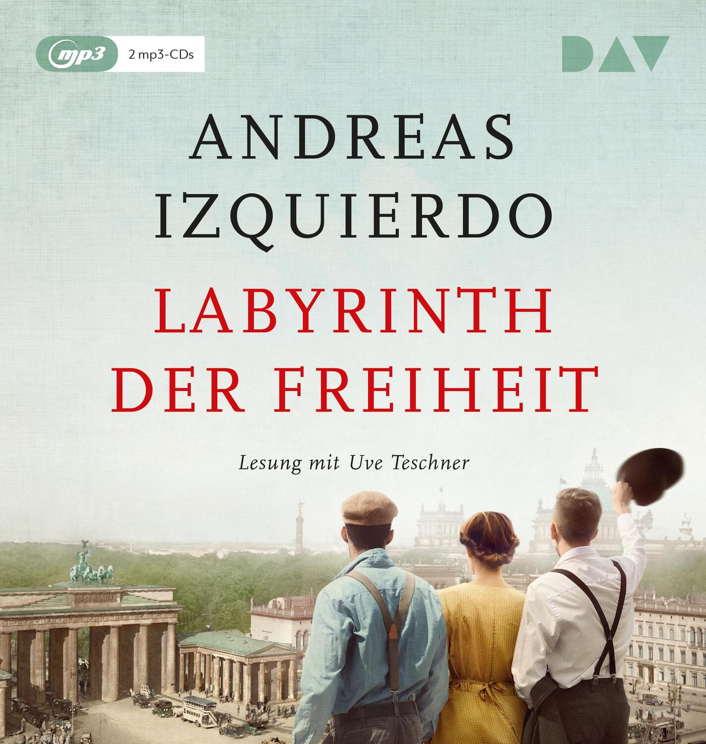 Cover: 9783742424815 | Labyrinth der Freiheit | Lesung mit Uve Teschner (2 mp3-CDs) | MP3