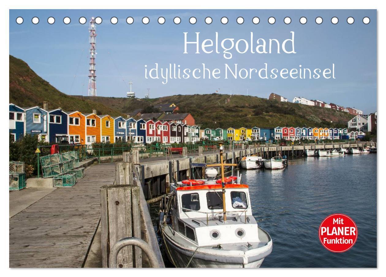 Cover: 9783383338946 | Helgoland - idyllische Nordseeinsel (Tischkalender 2024 DIN A5...