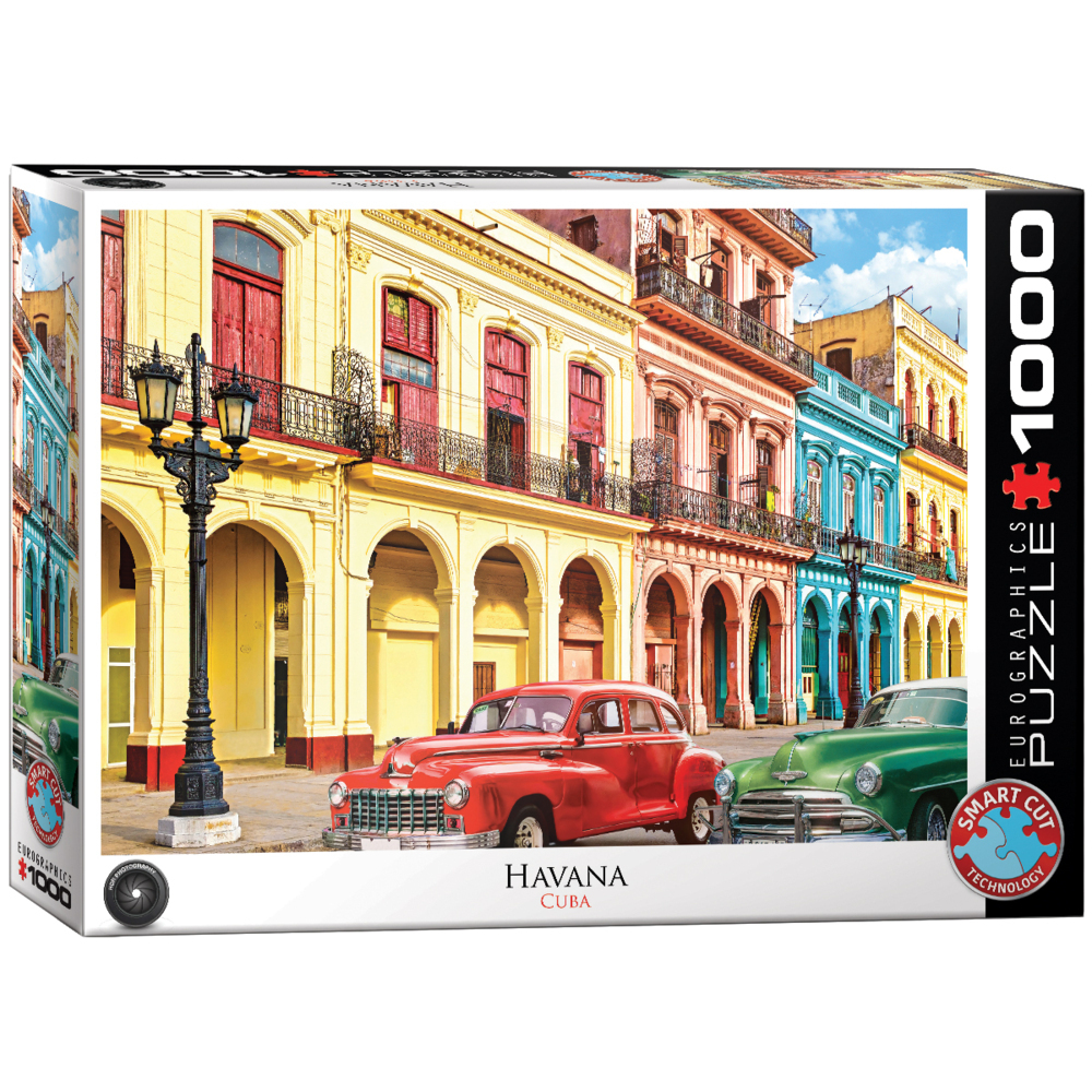 Cover: 628136655163 | La Havana Kuba (Puzzle) | Spiel | In Spielebox | 2021 | Eurographics