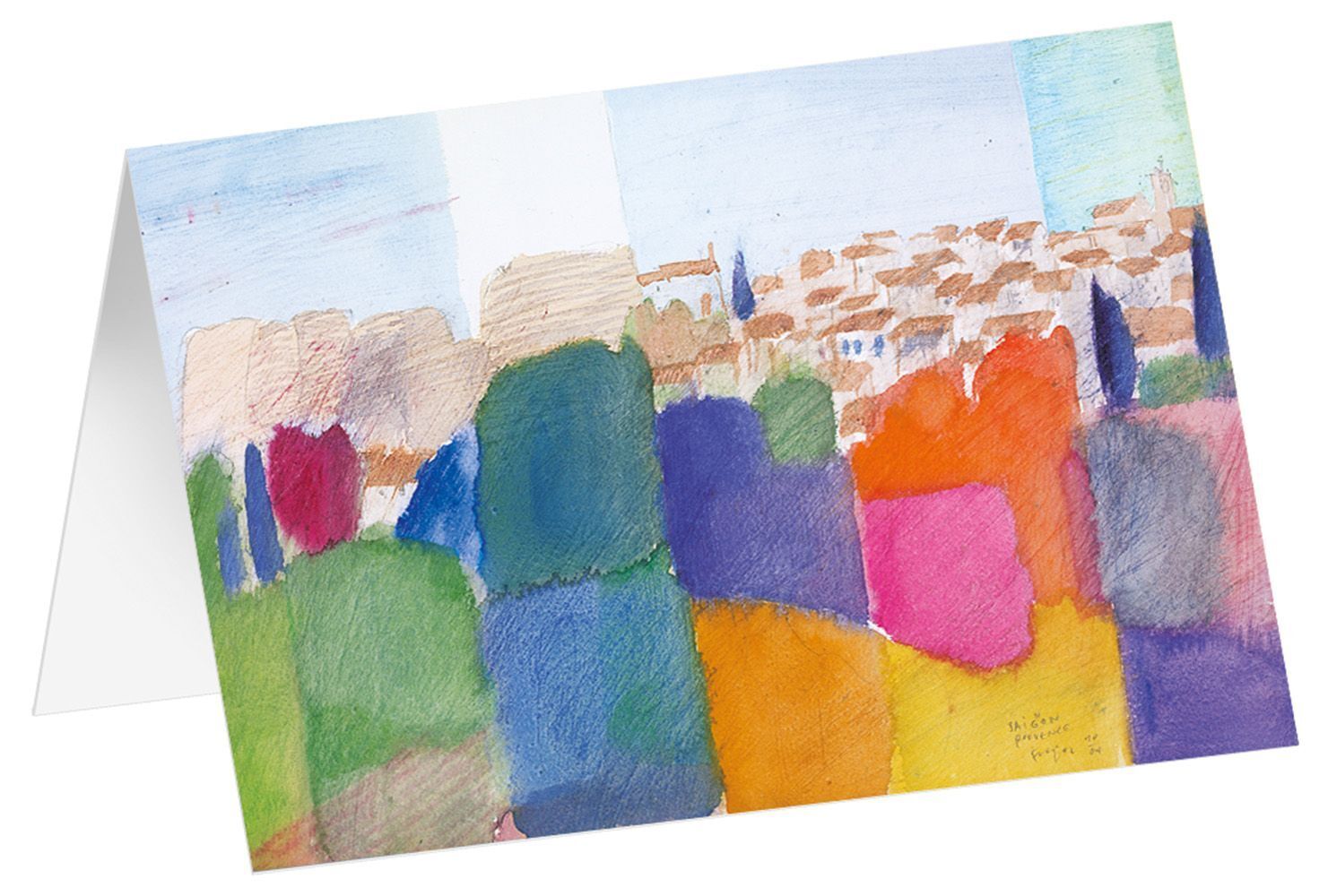 Cover: 4250454725950 | Kunstkarten "Farben der Provence" 6 Stk. | Andreas Felger | Stück