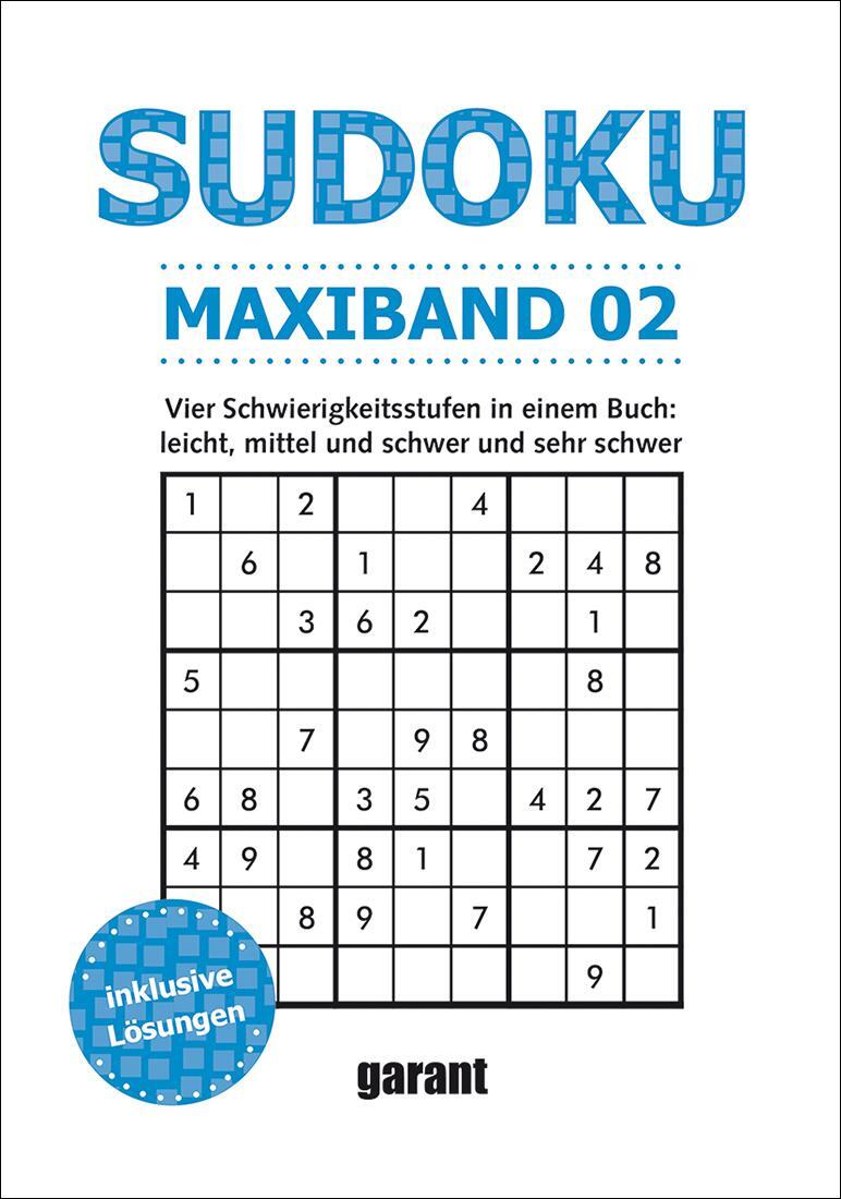 Cover: 9783735921703 | Sudoku Maxi Band 2 | garant Verlag GmbH | Taschenbuch | 400 S. | 2020