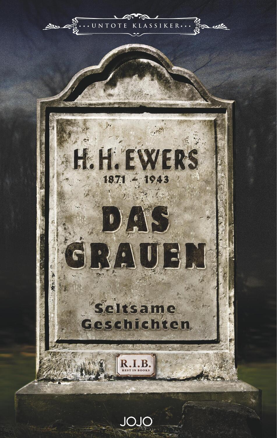 Cover: 9783950436259 | Das Grauen | Seltsame Geschichten | H. H. Ewers | Buch | Deutsch