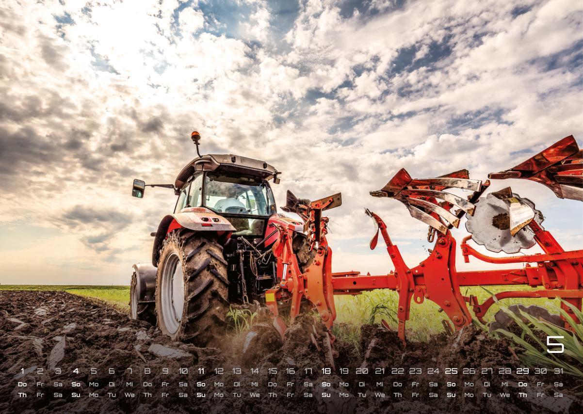 Bild: 9783986734428 | Landmaschinen - Traktor - 2025 - Kalender DIN A3 | GP-Fever. de | 2025