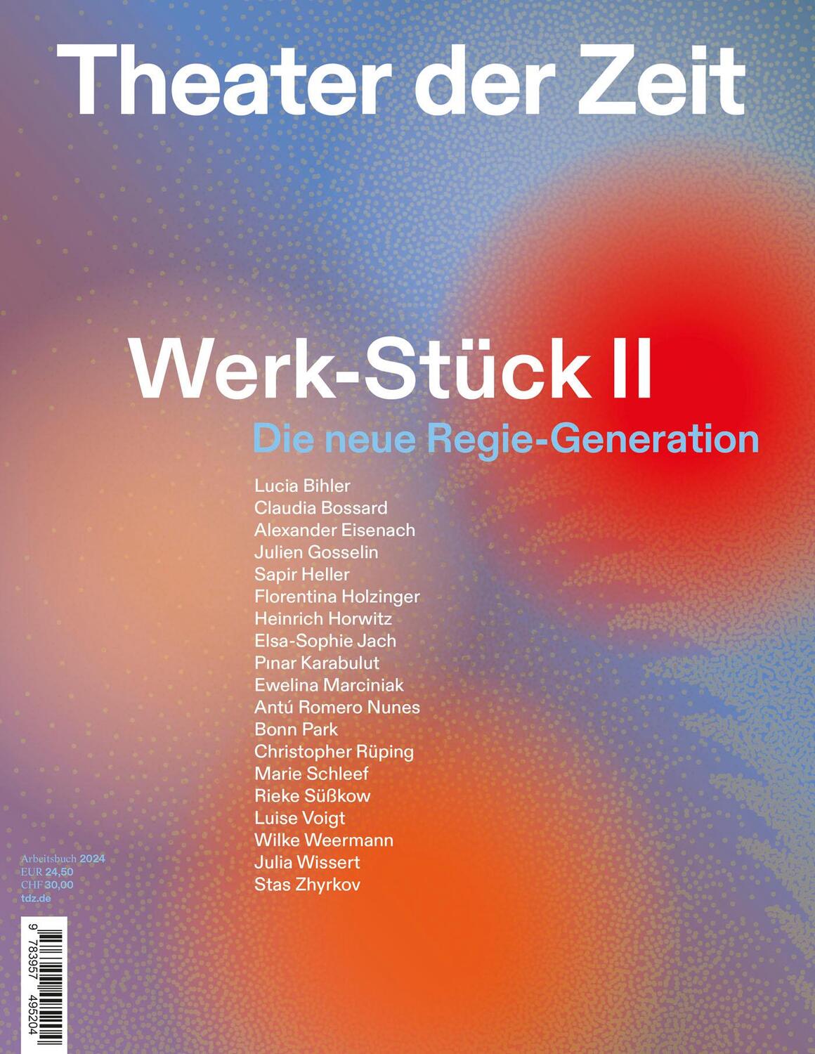 Cover: 9783957495204 | Werk-Stück II | Die neue Regie-Generation | Nathalie Eckstein | Buch