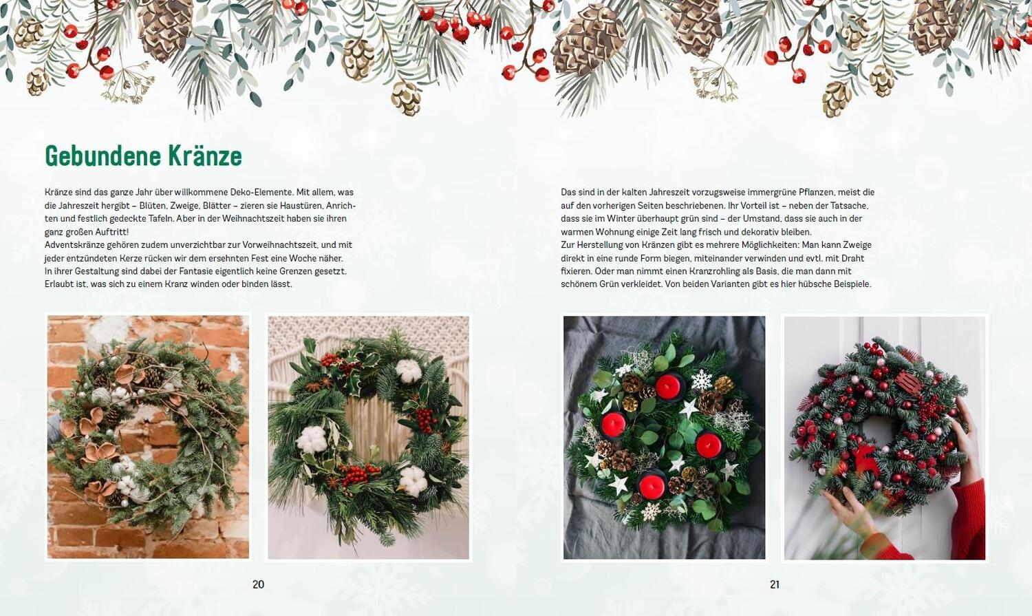 Bild: 9783838838502 | Grüne Weihnachten | Dekorieren mit Nadelgrün, Eukalyptus &amp; Co | Buch