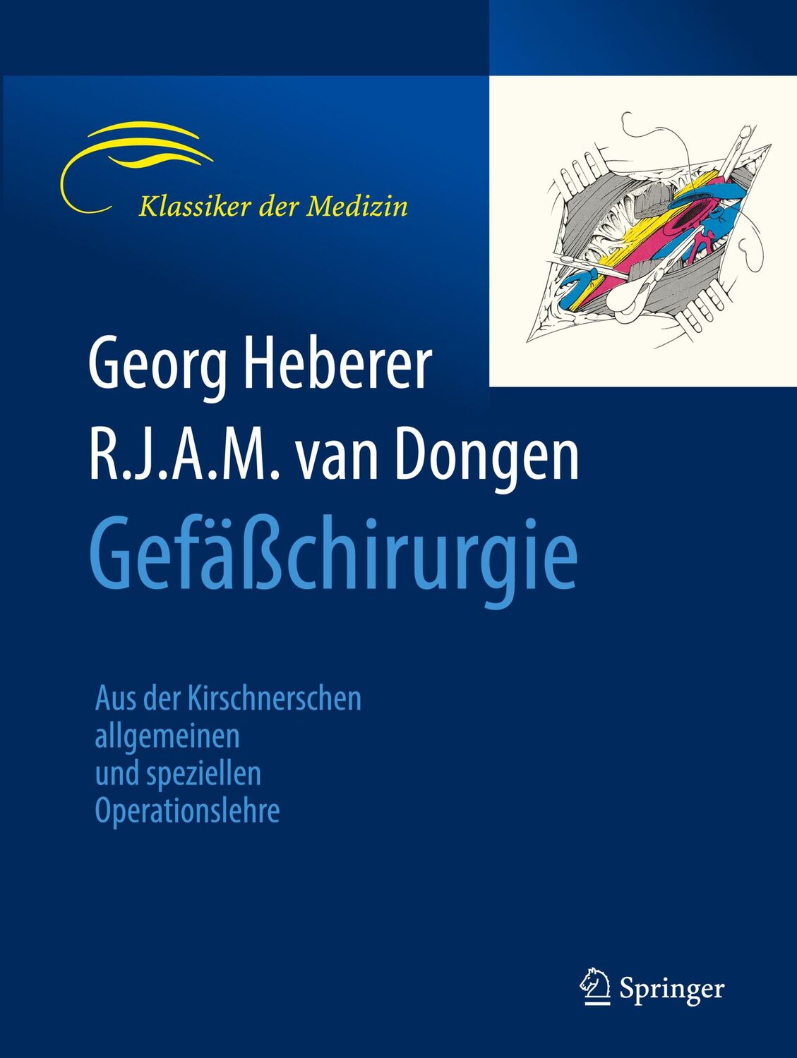 Cover: 9783662656051 | Gefäßchirurgie | R. J. A. M. van Dongen (u. a.) | Taschenbuch | XVI