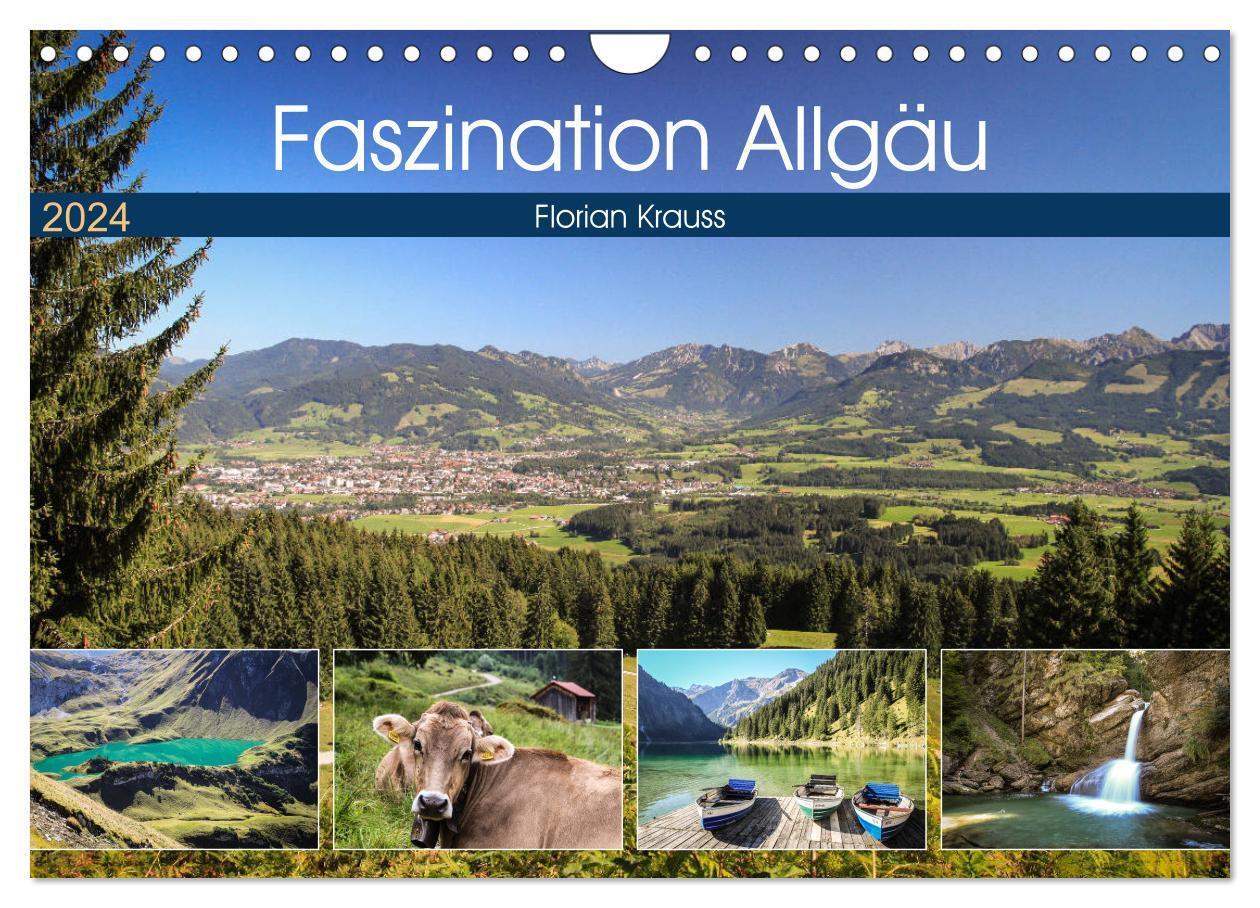 Cover: 9783675680838 | Faszination Allgäu (Wandkalender 2024 DIN A4 quer), CALVENDO...