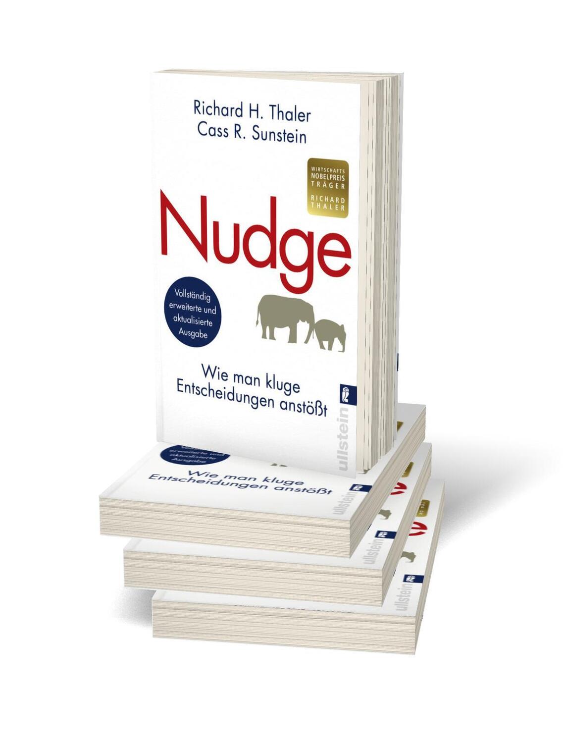 Bild: 9783548068565 | Nudge | Richard H. Thaler (u. a.) | Taschenbuch | 432 S. | Deutsch