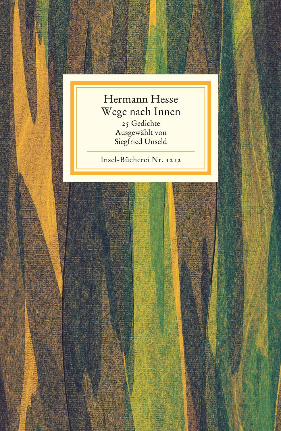 Cover: 9783458192121 | Wege nach innen | 25 Gedichte | Hermann Hesse | Buch | Insel-Bücherei