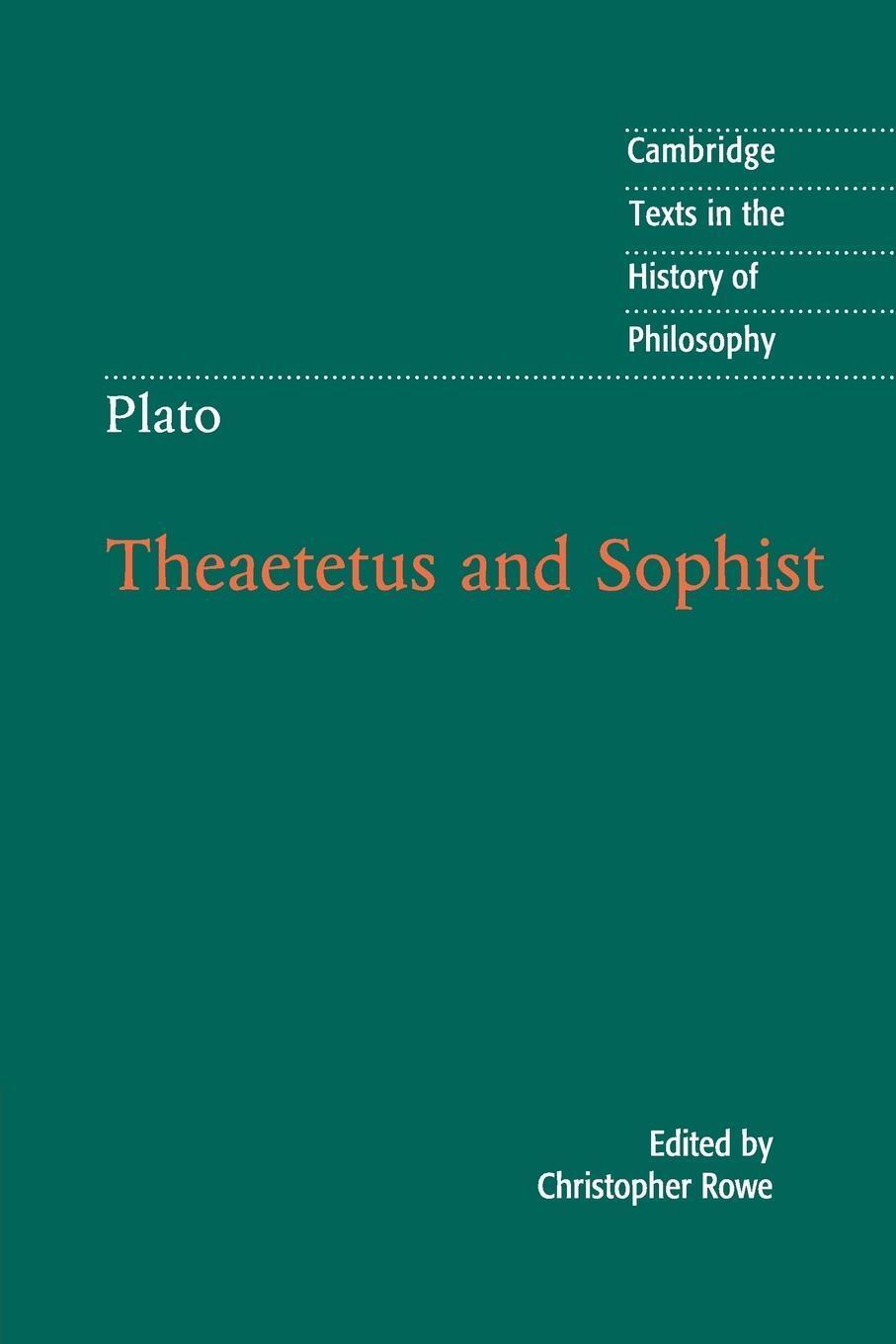 Cover: 9781107697027 | Plato | Theaetetus and Sophist | Taschenbuch | Paperback | Englisch