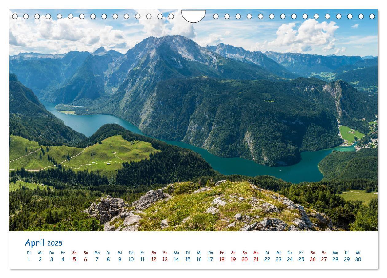 Bild: 9783435185429 | Der Königssee Perle unter dem Watzmann (Wandkalender 2025 DIN A4...