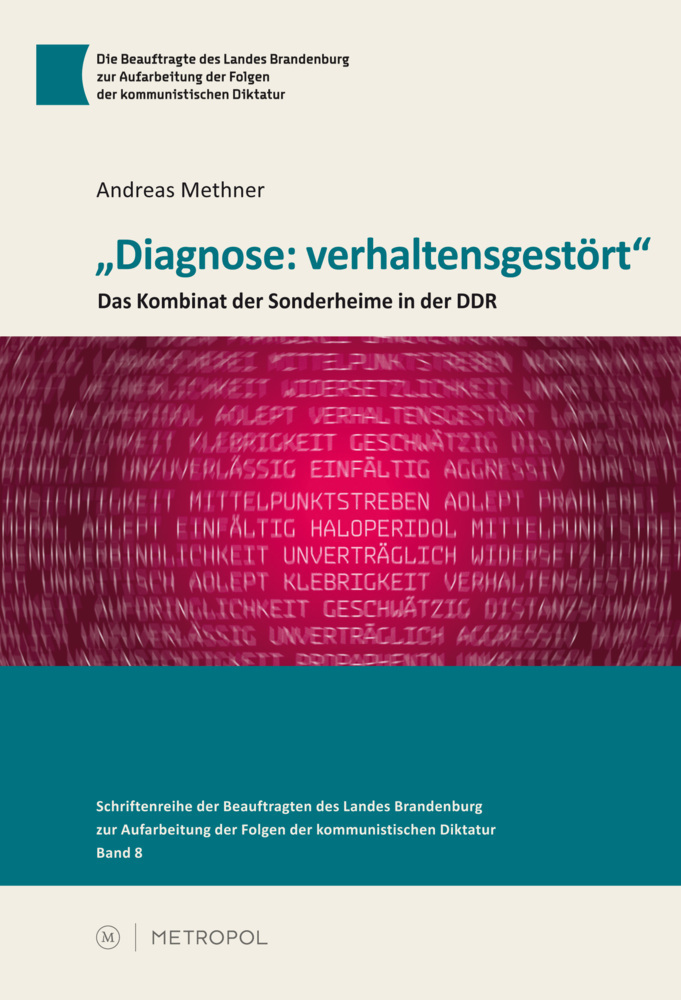 Cover: 9783863312688 | "Diagnose: verhaltensgestört" | Andreas Methner | Taschenbuch | 2015