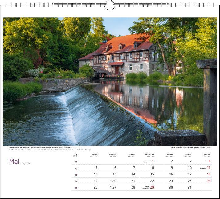 Bild: 9783861924197 | Malerisches Thüringen 2025 | Kalender | Spiralbindung | XIII | Deutsch