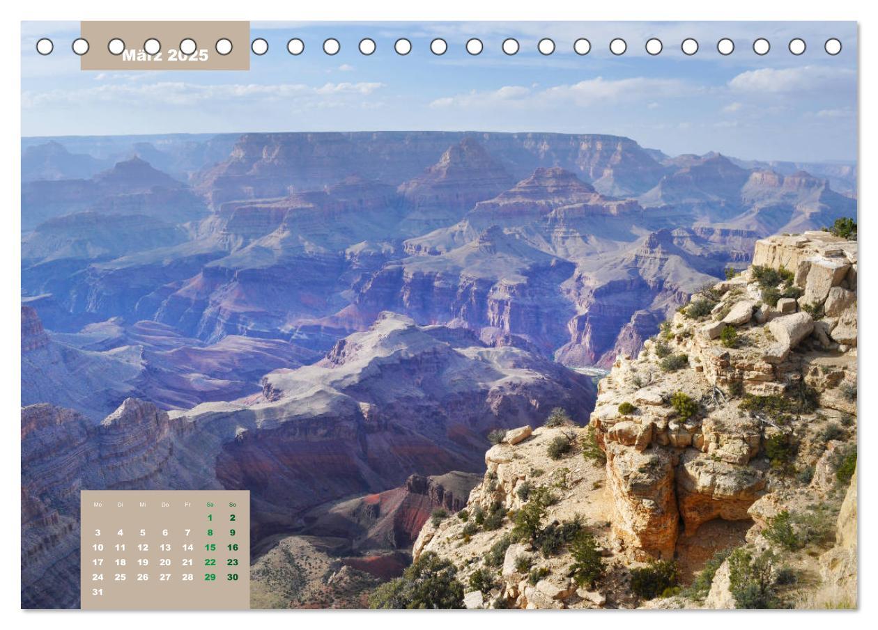 Bild: 9783435110834 | Erlebe mit mir die Schluchten des Grand Canyon (Tischkalender 2025...