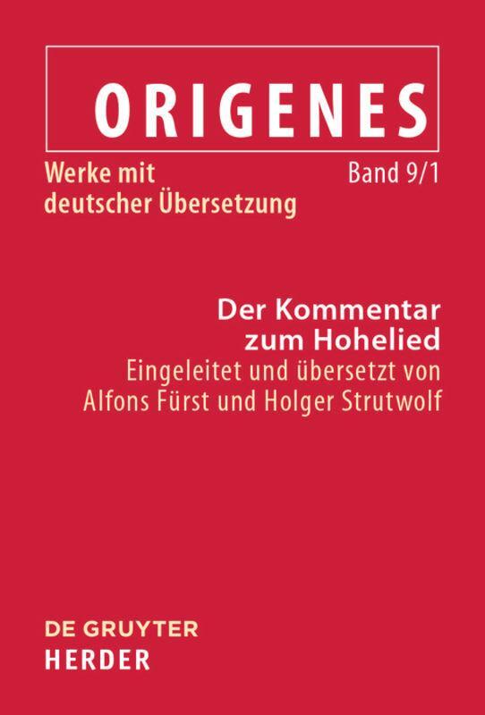 Cover: 9783110442557 | Der Kommentar zum Hohelied | Holger Strutwolf (u. a.) | Buch | Deutsch