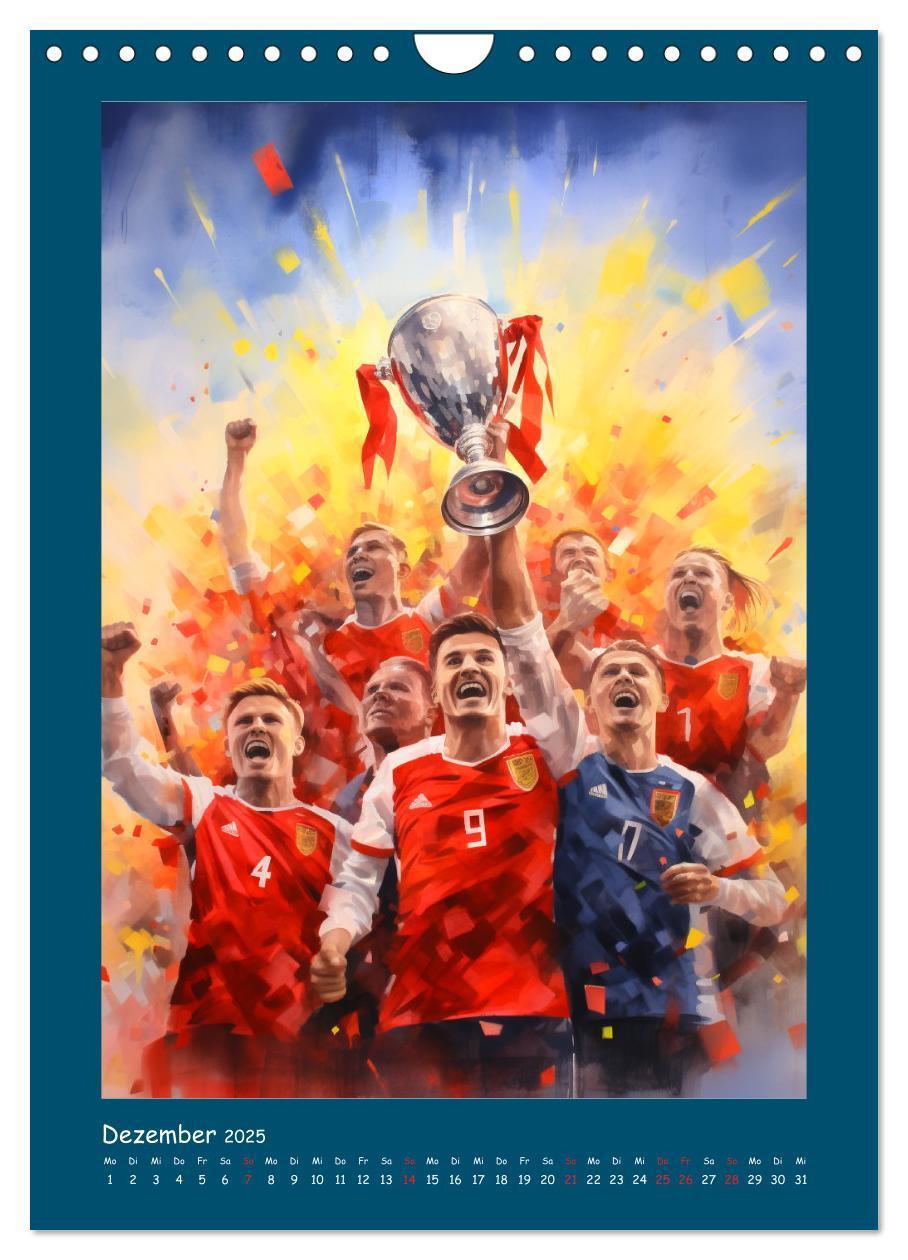 Bild: 9783383806841 | Leidenschaft Fussball. Stadionstimmung im Aquarellstil...