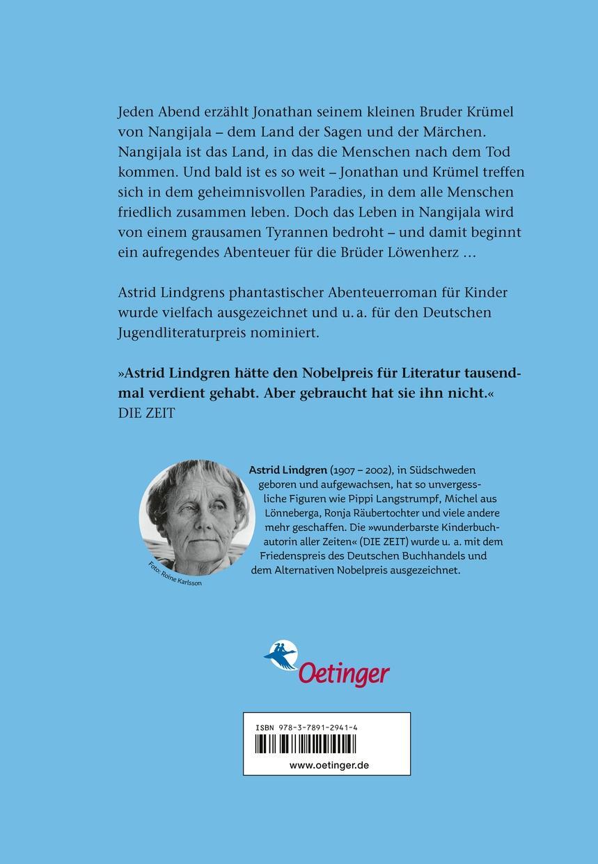 Rückseite: 9783789129414 | Die Brüder Löwenherz | Astrid Lindgren | Buch | 240 S. | Deutsch