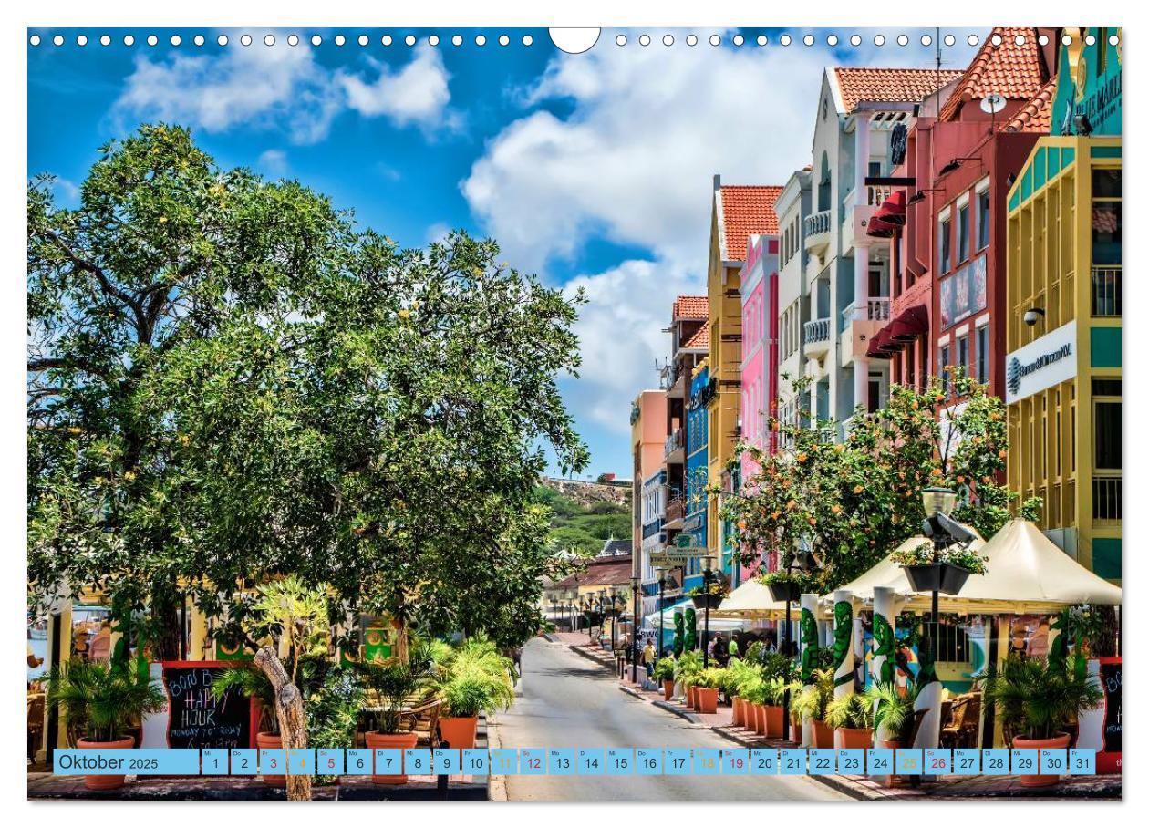 Bild: 9783435568826 | Curaçao - bunte Insel in der Karibik (Wandkalender 2025 DIN A3...