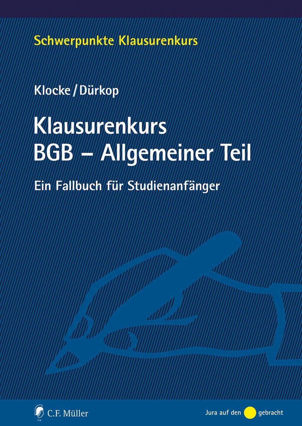 Cover: 9783811489271 | Klausurenkurs BGB - Allgemeiner Teil | Klocke (u. a.) | Taschenbuch