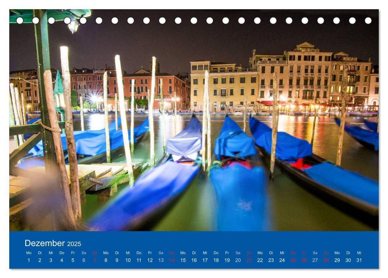 Bild: 9783435663026 | Mein lautloses Venedig (Tischkalender 2025 DIN A5 quer), CALVENDO...