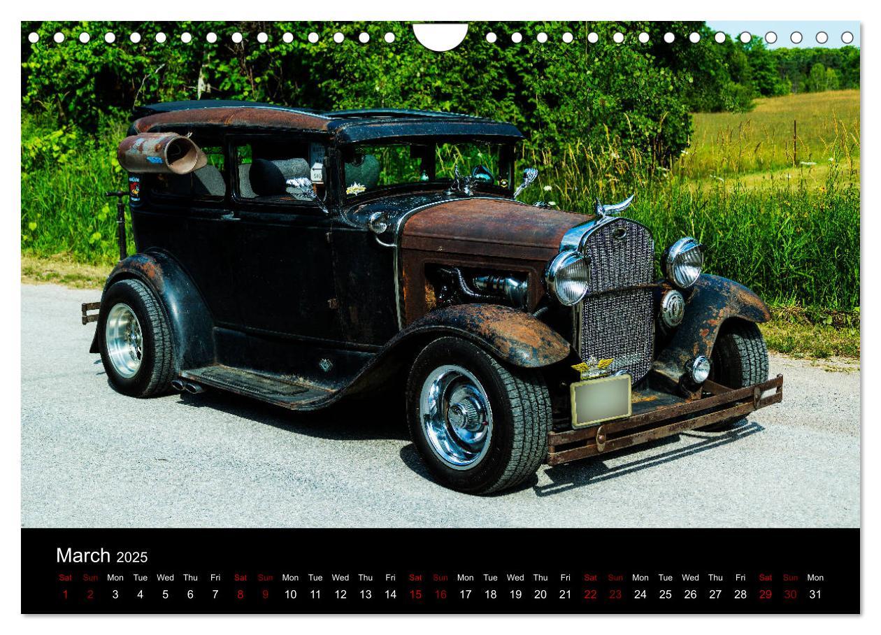 Bild: 9781325949168 | Rat Rods (Wall Calendar 2025 DIN A4 landscape), CALVENDO 12 Month...