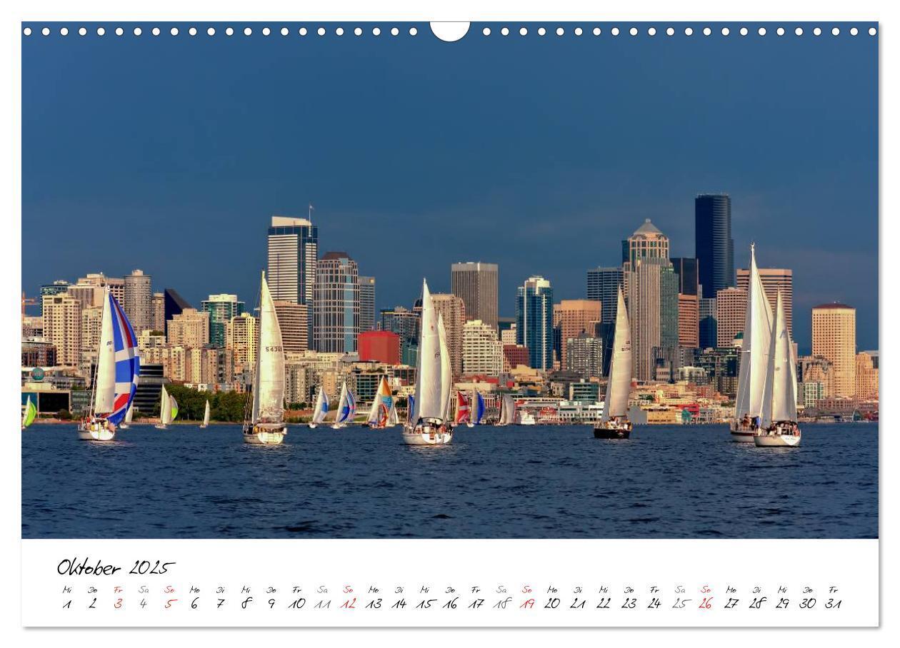 Bild: 9783435612758 | Eine Reise nach Seattle (Wandkalender 2025 DIN A3 quer), CALVENDO...