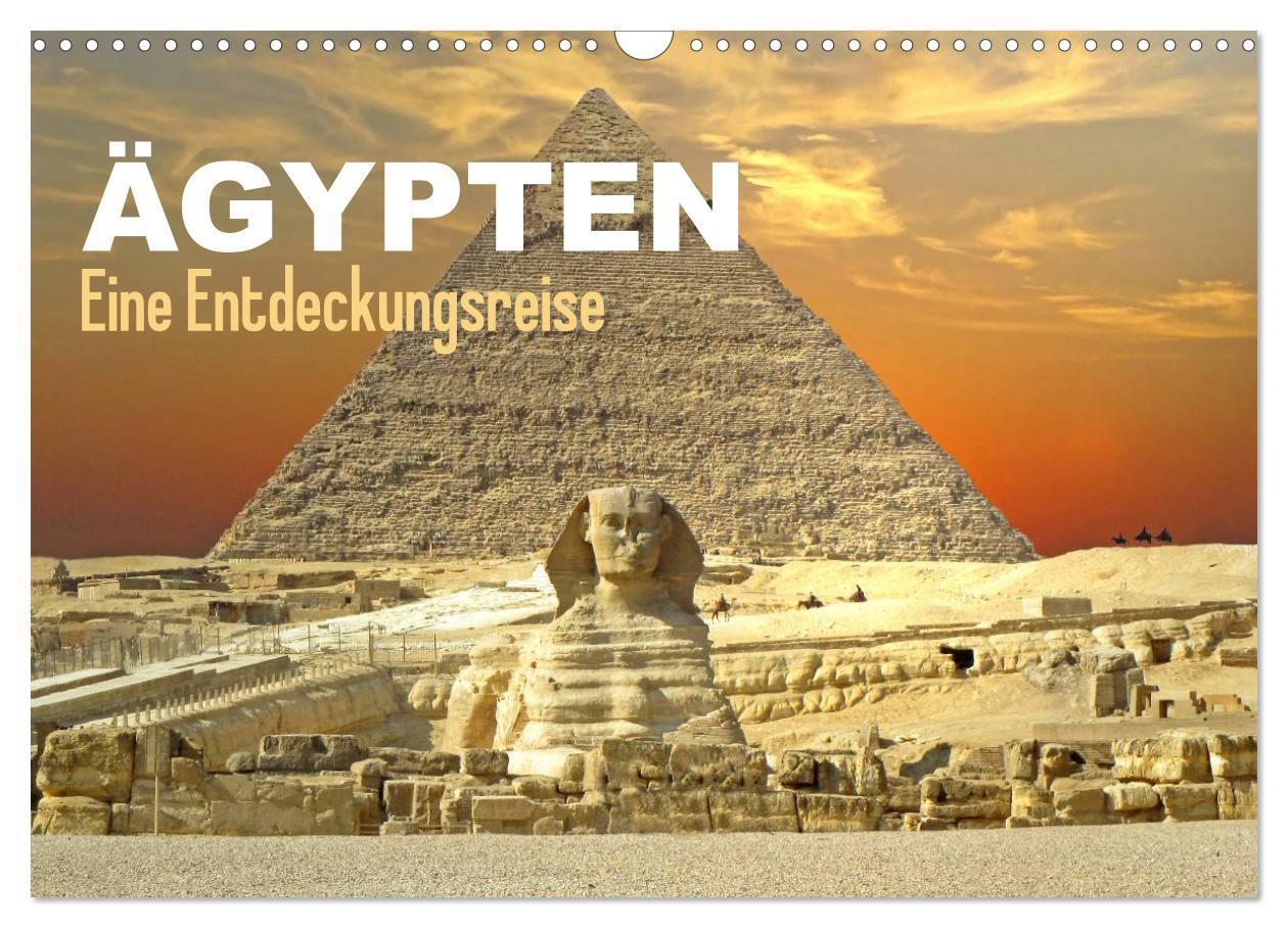 Cover: 9783383391835 | Ägypten - Eine Entdeckungsreise (Wandkalender 2024 DIN A3 quer),...