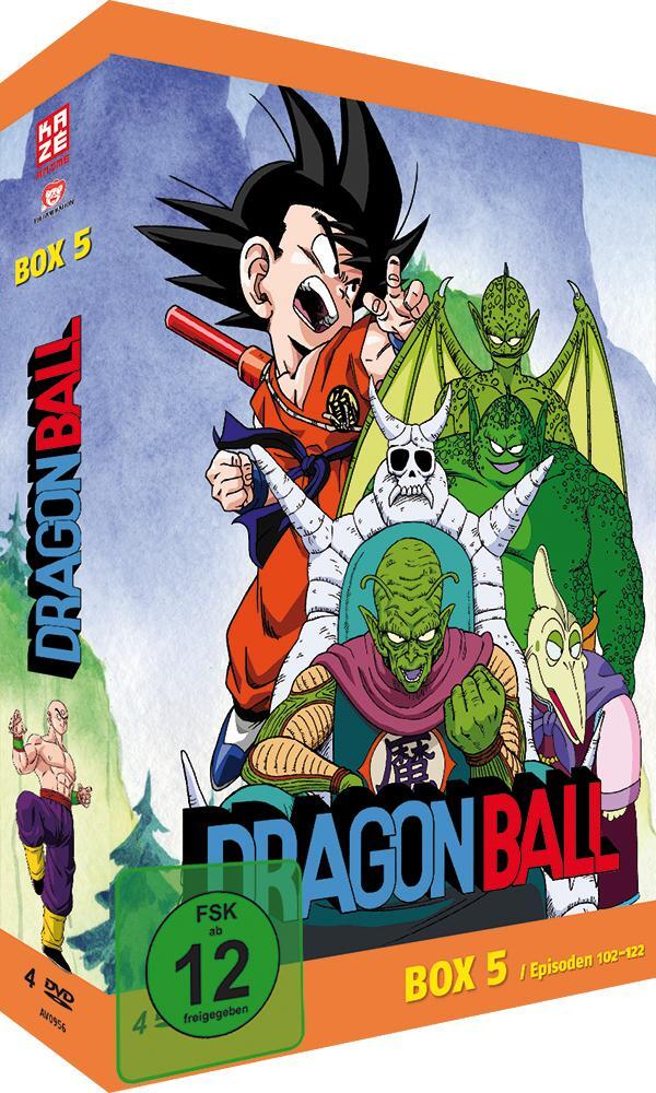 Cover: 7640105238927 | Dragon Ball | Die TV-Serie / Box 5 | Akira Toriyama | DVD | 4x DVD-9