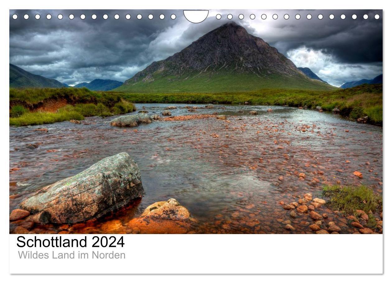 Cover: 9783675963610 | Schottland 2024 - Wildes Land im Norden (Wandkalender 2024 DIN A4...