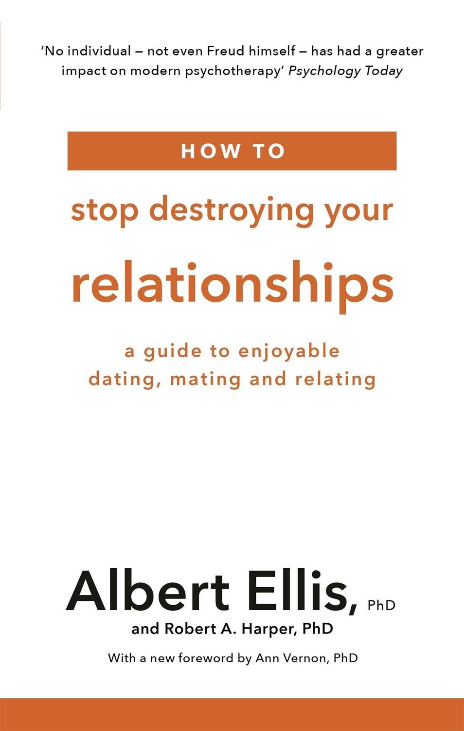Cover: 9781472142801 | How to Stop Destroying Your Relationships | Albert Ellis (u. a.)