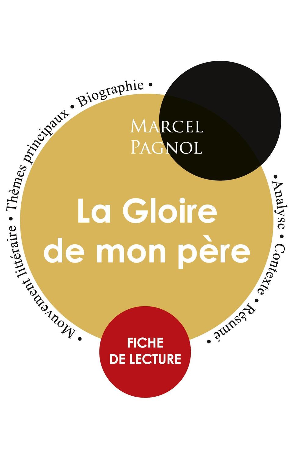 Cover: 9782759315963 | Fiche de lecture La Gloire de mon père de Marcel Pagnol (Étude...