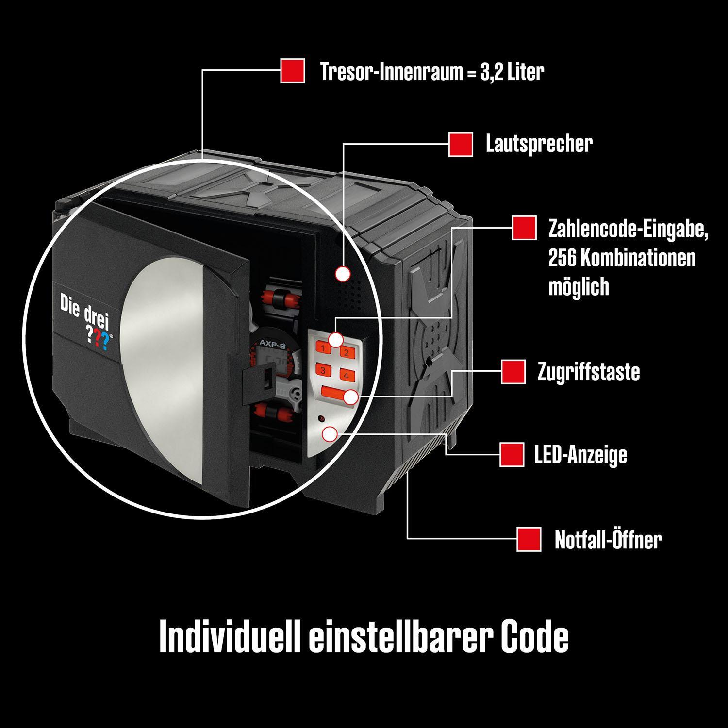 Bild: 4002051630607 | Die drei ??? Digitaler Tresor (drei Fragezeichen) | Detektiv-Set