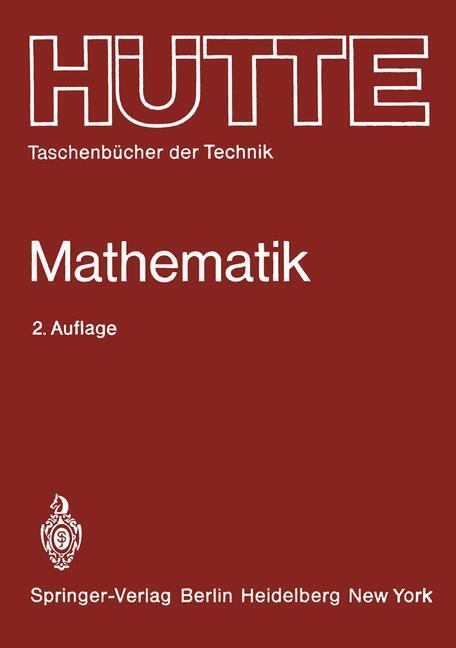 Cover: 9783642874352 | Mathematik | Istvan Szabo (u. a.) | Taschenbuch | Paperback | xx