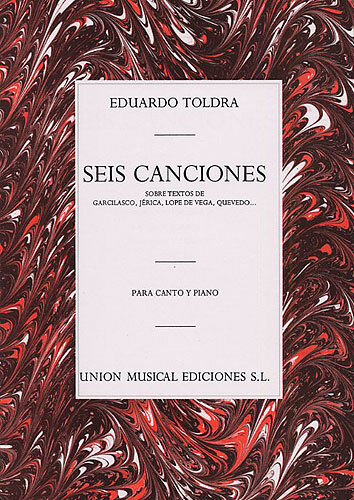 Cover: 9780711961012 | Eduardo Toldra: Seis Canciones | Eduardo Toldra | Klavierauszug